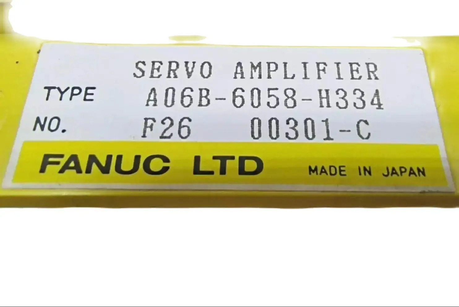 A06B-6058-H334 Fanuc 서보 드라이브 모듈 리퍼 OK A06B 6058 H334