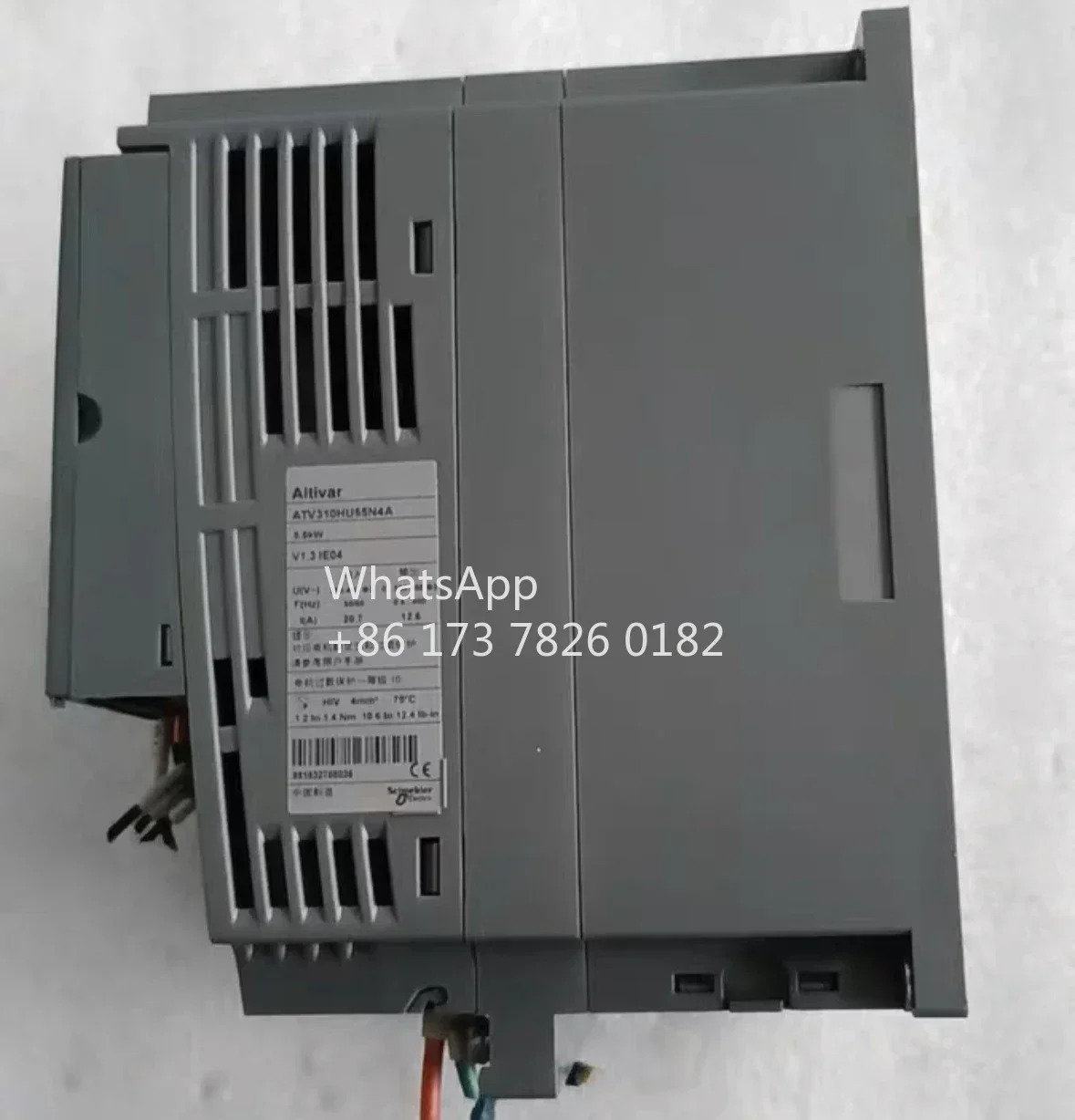 리퍼된 인버터 5.5kw 3상 입력 ATV310HU55N4A 리퍼 기능 정상