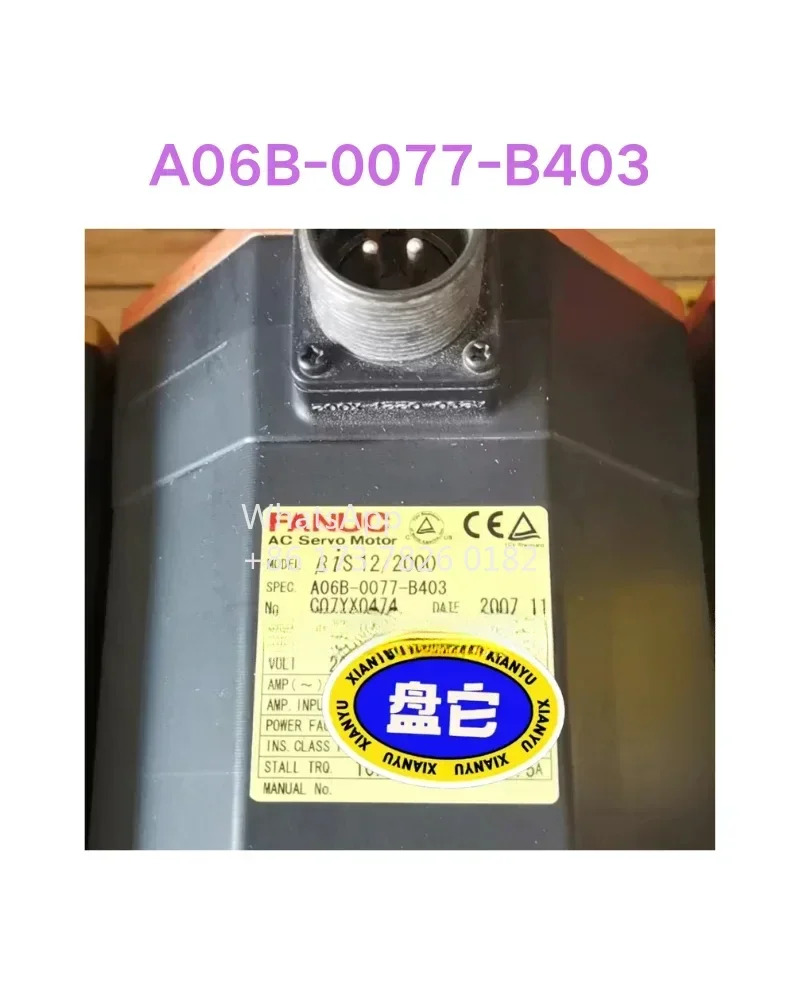A06B-0077-B403 리퍼 서보모터 ok