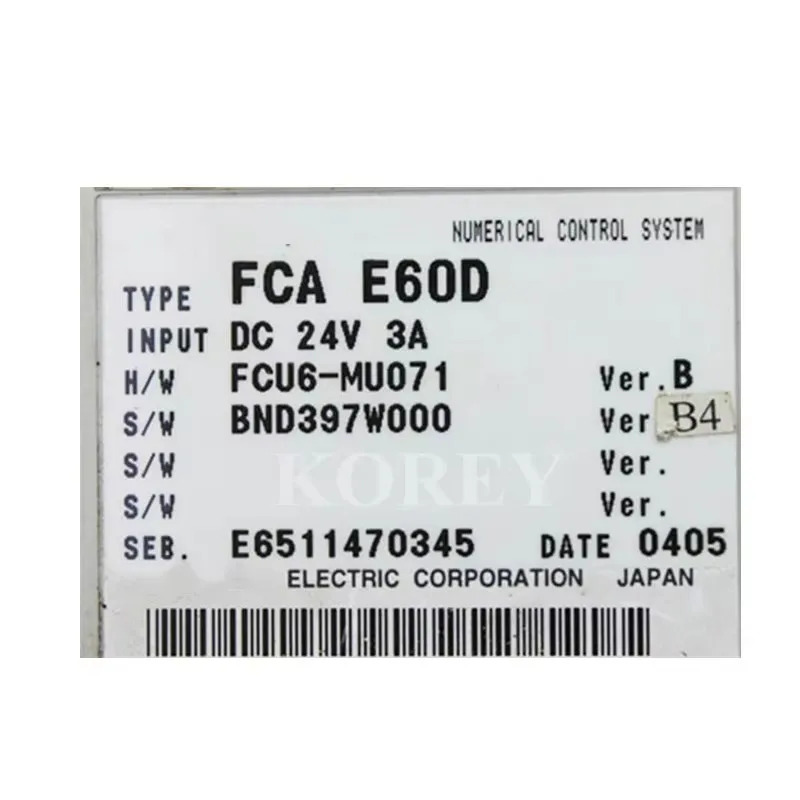 제어 장치 FCA64A-B FCAE60D FCAE60 상태