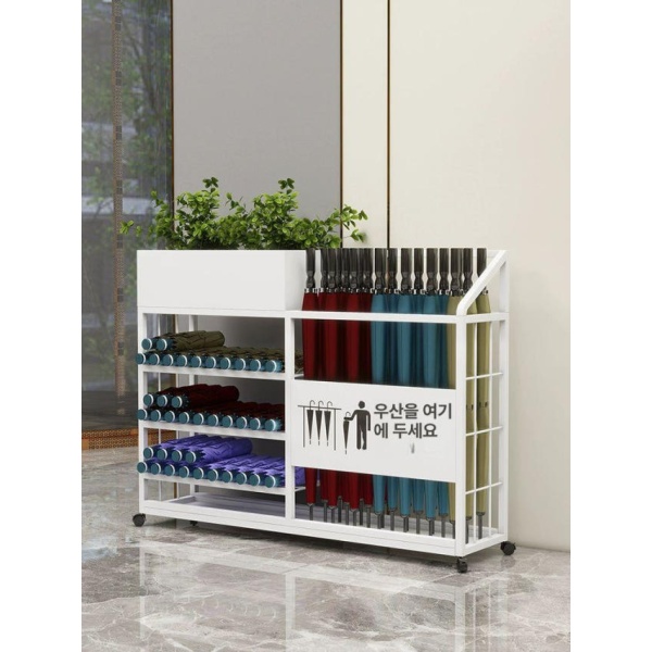 모던 우산꽂이 철제우산 골드 긴 100cm 수납대 우산보관 인테리어 현관우산 골드 긴 50cm - 상세 이미지 3