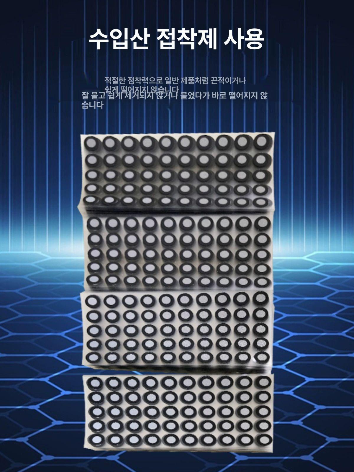 휴대용 포지셔닝 스캔 마커 바코드 모델링 사진 포인트 내부 1.5 외부 3 스티커 1000개 - 상세 이미지 5