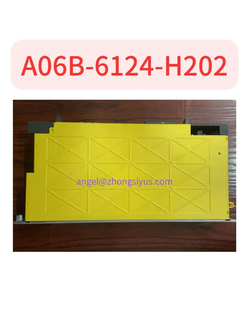 A06B-6124-H202 CNC 시스템리퍼 Fanuc 서보 드라이브 증폭기 모듈