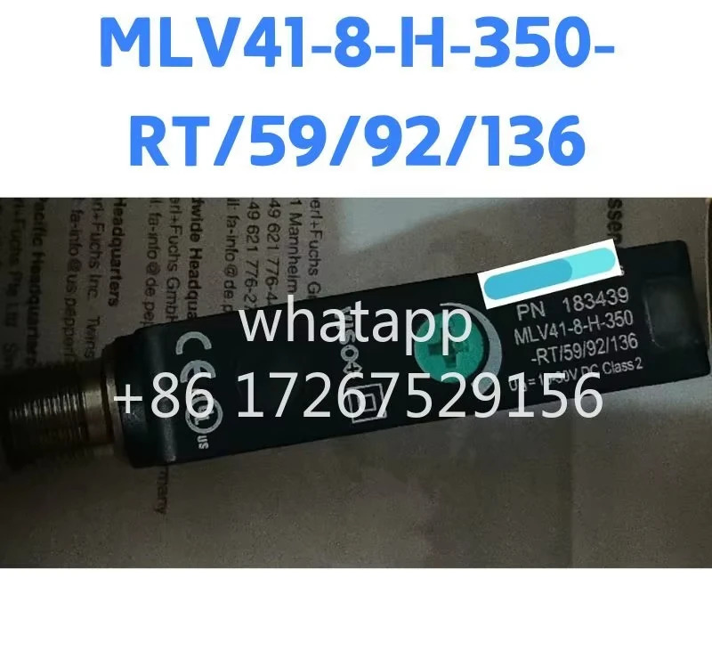 광전스위치 MLV41-8-H-350-RT/59/92/136 183439 원본