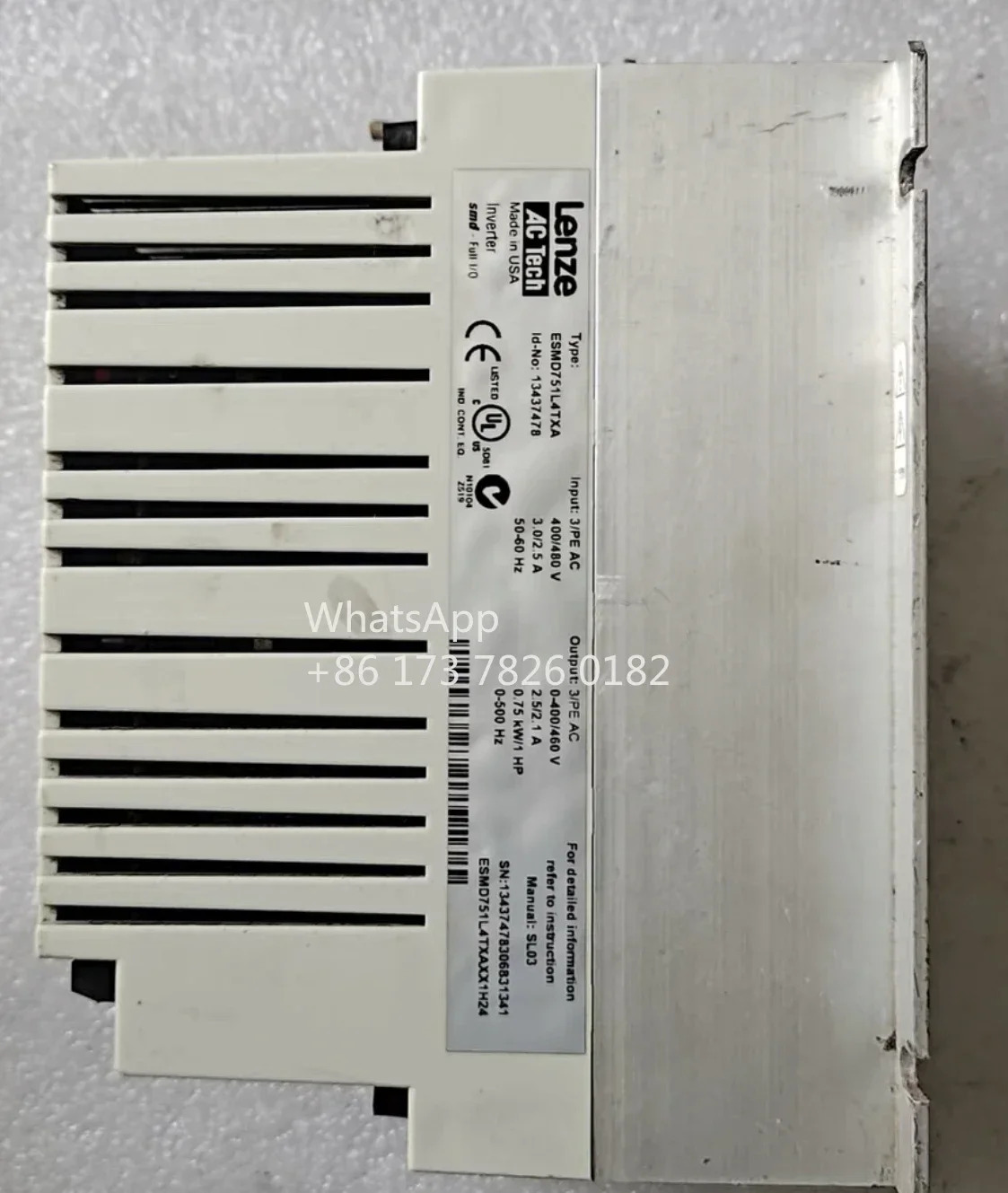 리퍼 ESMD751L4TXA 0.75kw 400-480