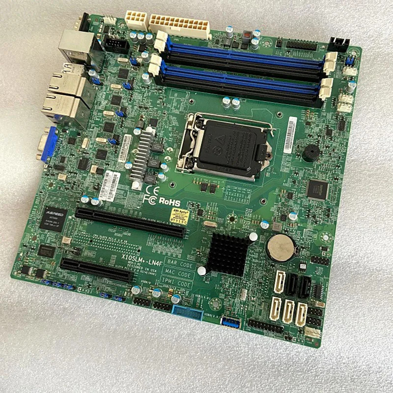 슈퍼마이크로 서버 마더보드 LGA 1150 C224X10SLM-LN4F