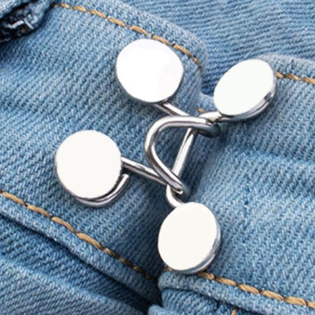 VIEWGLOBAL 바지허리조절단추 요술단추 수선없이 허리줄임 사이즈조정 의류보정 버튼