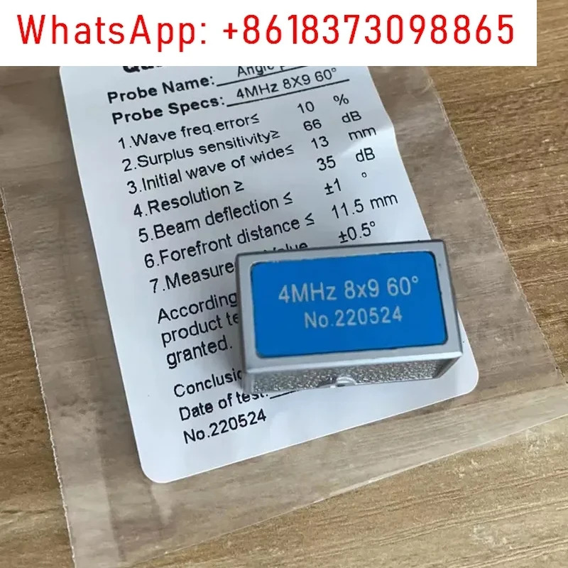 2MHz 4MHz 8x9 45/60/70도 각도 프로브 변환기