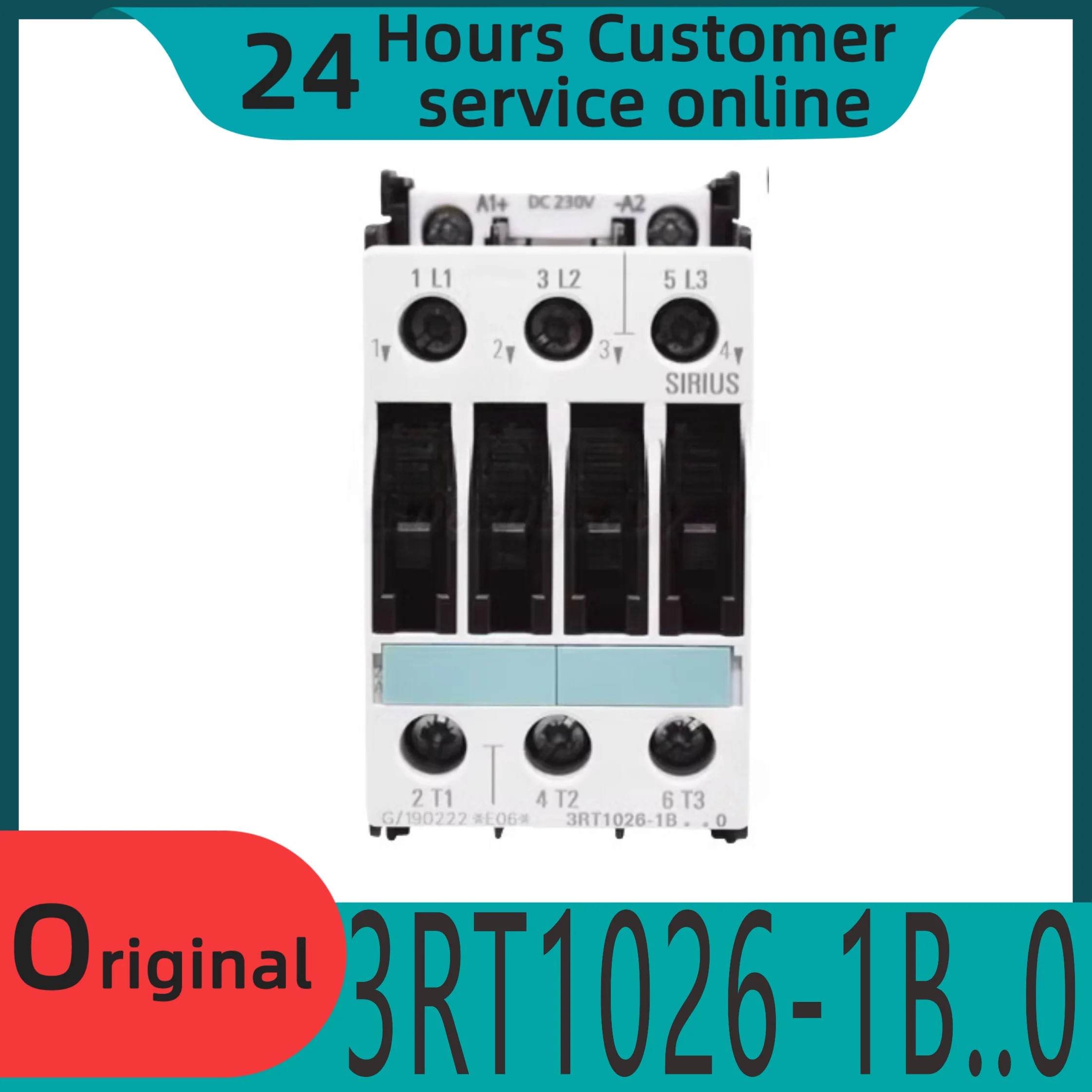 원본 3RT1026-1B 0 Tongli 엘리베이터 3RT1026-1BP40 DC 접촉기 DC230V
