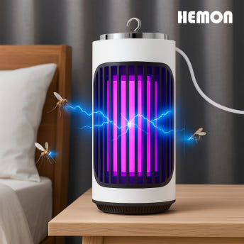 헤몬 제로버그 초파리 날파리 모기퇴치기 포충기 LED 트랩 실내외 겸용 자동벌레퇴치기 제품 이미지