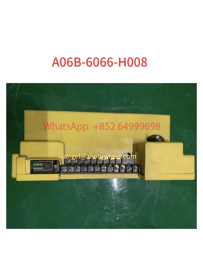 A06B-6066-H008 CNC 기계서보 드라이브 상태 기능 정상 A06B 6066 H008