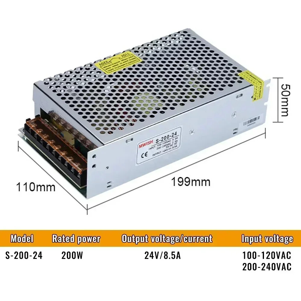 스테퍼 모터 드라이버 전원 키트 Nema17 42mm Nema23 57mm 통합 루프 3000rpm DC24-48V 단순 서보 인코더