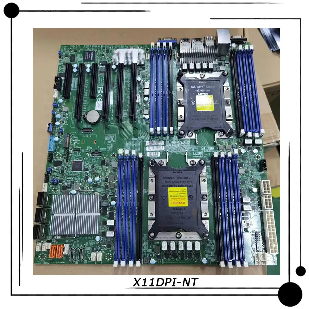 슈퍼마이크로 워크스테이션 마더보드X12SCA-F X9SKV-1125 X11DPI-NT S7070 DDR4 C612 S7070GM호환2NR
