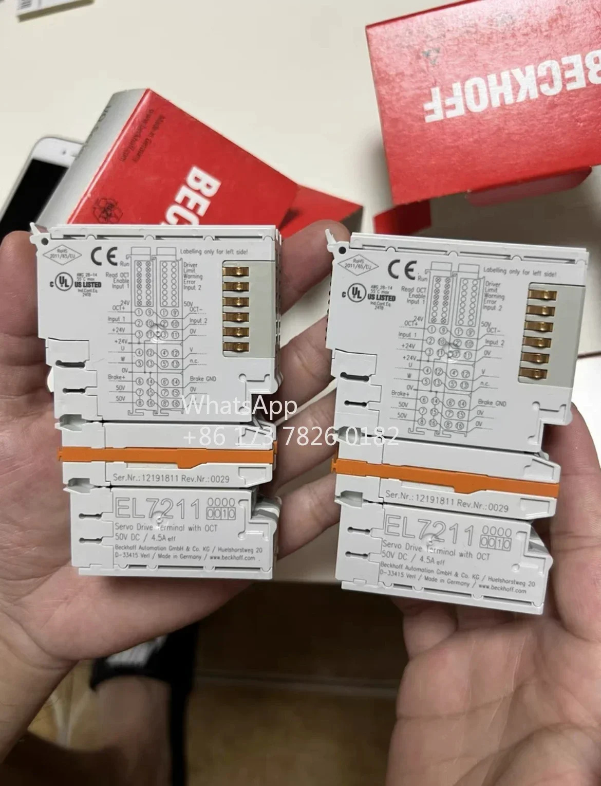 모듈 EL7211 EL7211-0010 원본