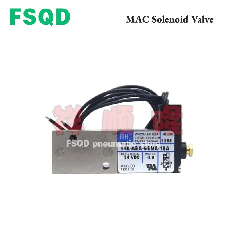 MAC 솔레노이드 밸브 44B-ABA-GDFA-1KA 44B 44C 34B 34C-ABA AAA ABB-GDFA GDFE GFEA GDDD GDFC-1KA 1BC 1KT 1GA