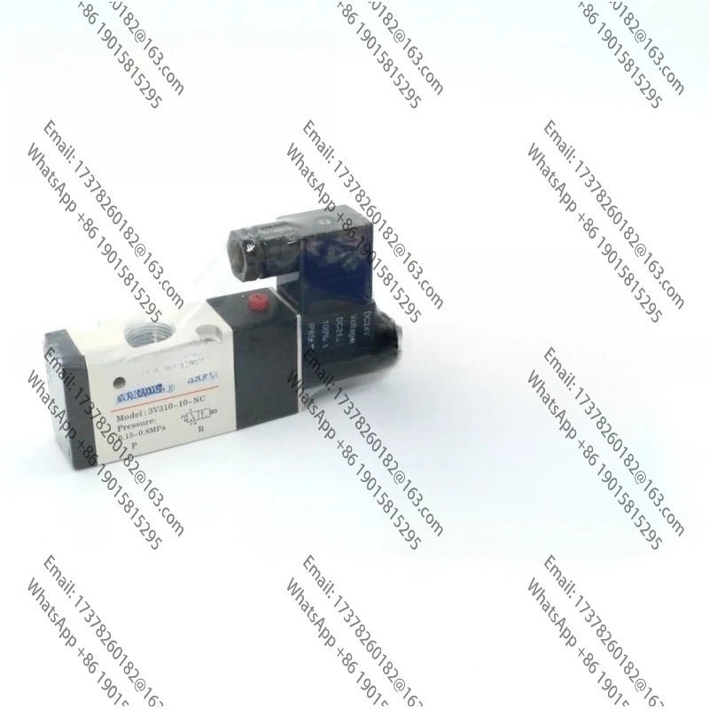 원본 2위치 3방향 솔레노이드 밸브 3V310 10NC A B C E F DC12V DC24V AC110V AC220V AC24V