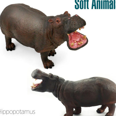 RI협력사 RNA 소프트 애니멀 하마 동물지식놀이 동물놀이세트