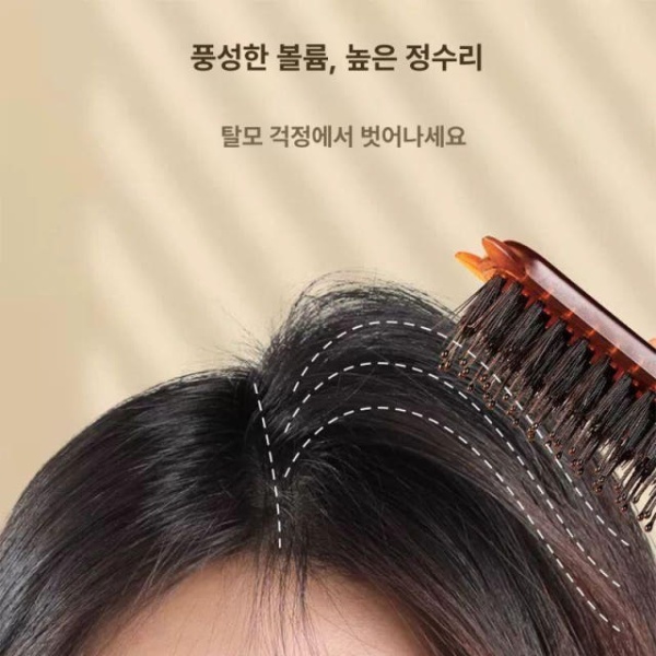 볼륨 헤어브러시 드라이 머리빗 헤어빗 볼륨브러쉬 고정식 1개-두피 주의 고정식 1개-두피 주의 - 상세 이미지 5