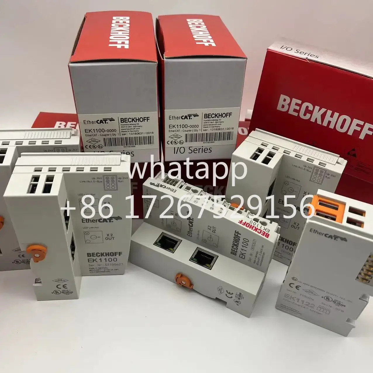 오리지널 BECKHOFF 모듈 EK1100 EK1110 EK1122 EL1809 EL6731 EL6751