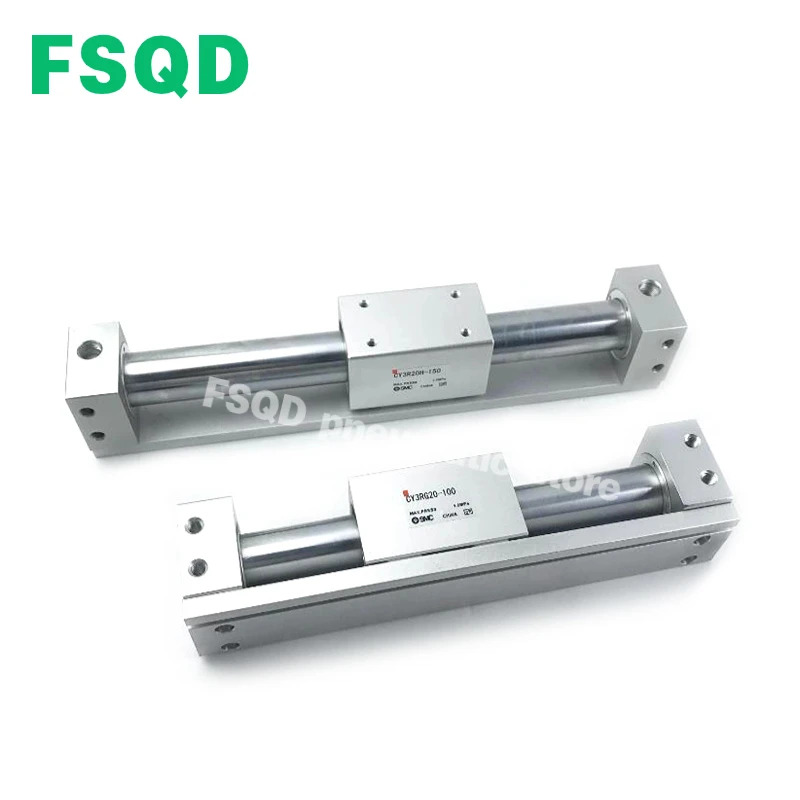 CY1RG6H CY1RG10H CY1RG15H CY1RG20H CY1RG25H-100 200 300 400 500 600 700 800 900 SMC 자기 커프 로드리스 실린더