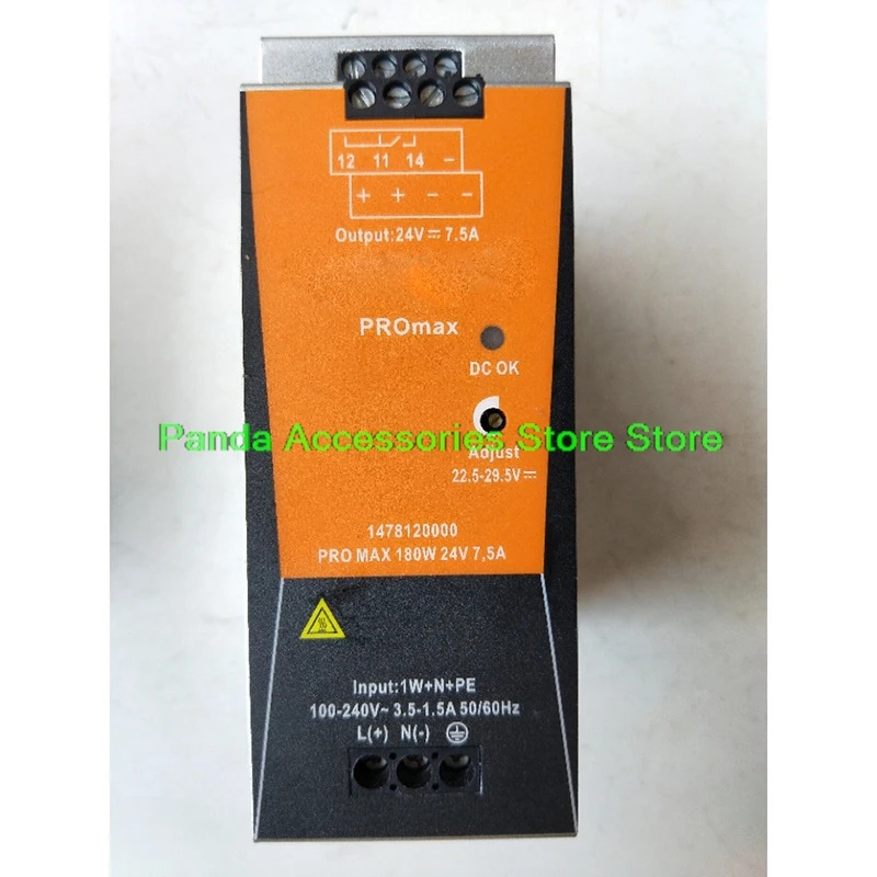 PRO MAX 180W 24V 7.5A 1478120000 Weidmller 스위칭 전원공급장치 원본 완전 리퍼 된