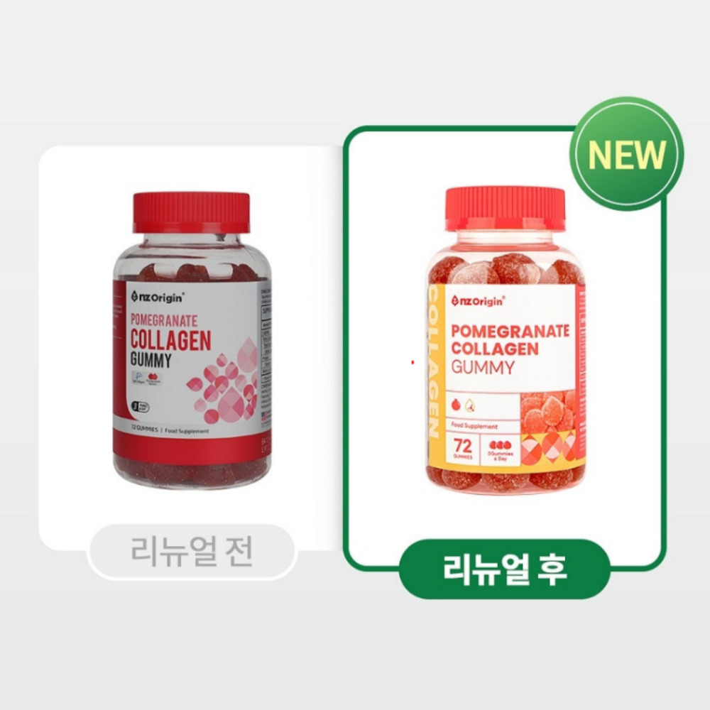 엔젯오리진 석류 콜라겐 트리펩타인콜라겐 펩타이드 듀얼 저분자 약24일 72구미, 2개 - 상세 이미지 3