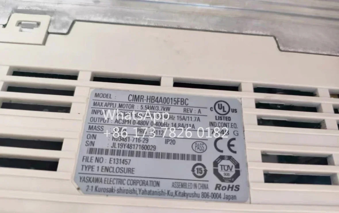 리퍼 CIMR-HB4A0015FBC 변환기 5.5kw/3.7kw