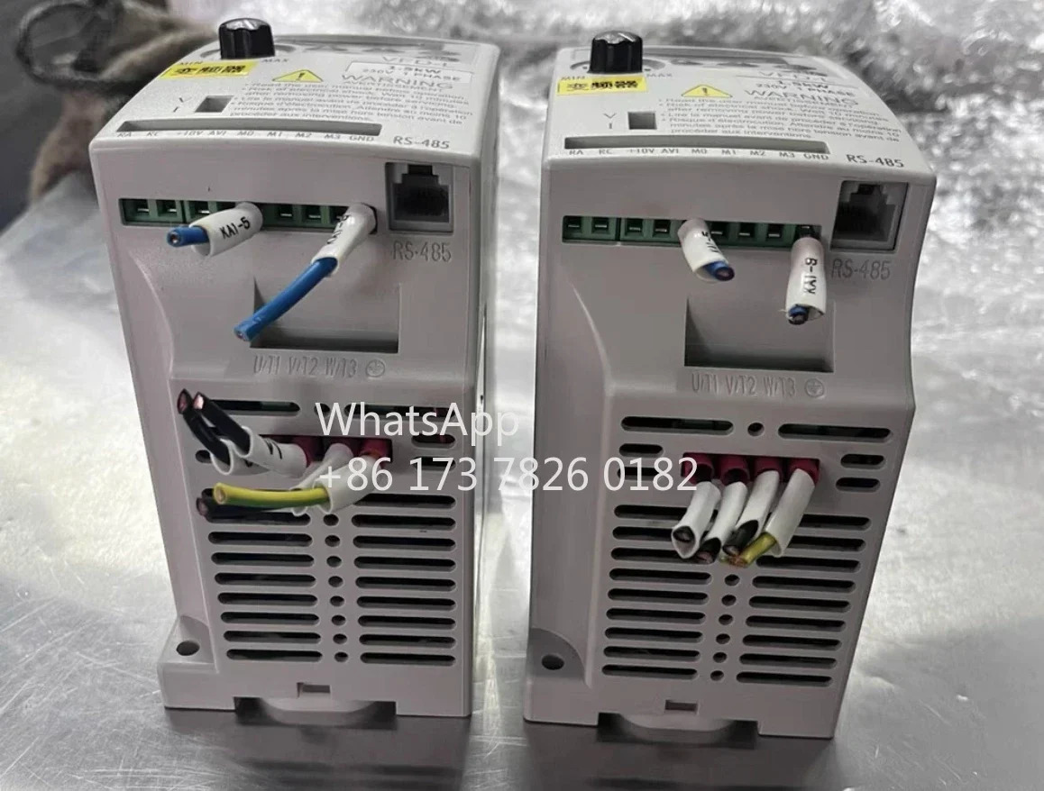 리퍼된 인버터 1.5kw 단상 입력 VFD015L21W 리퍼 기능 정상