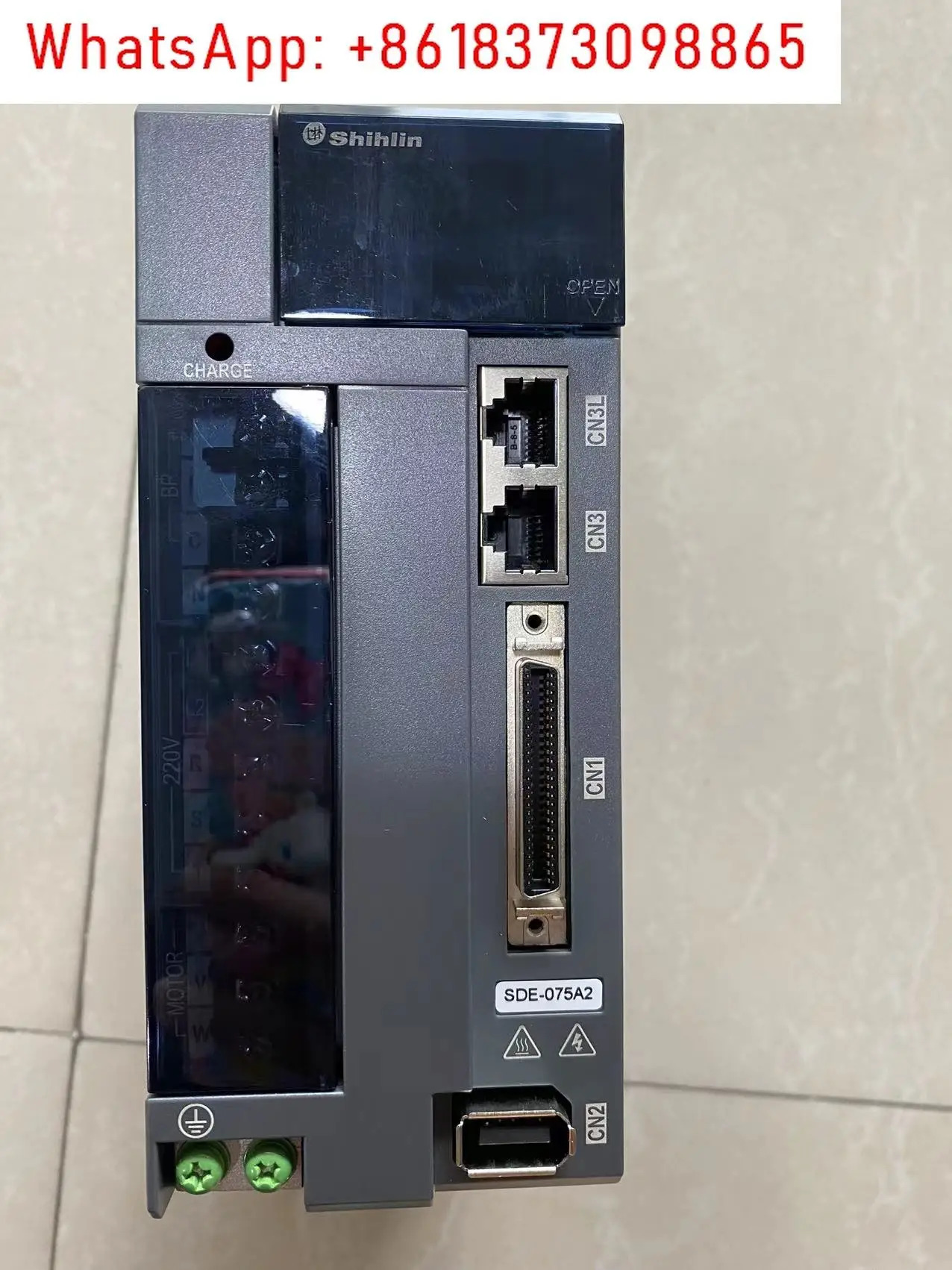 SDE-040A2-P/075A2-P 드라이버 400W750W 단상 펄스