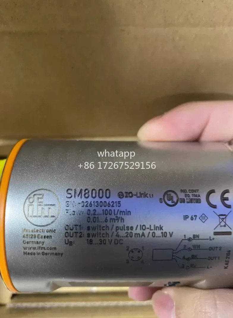 원본 IFM SM8000 SM8004 SM8100 유량센서