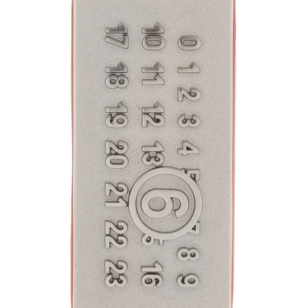 [MM6 메종마르지엘라] 넘버릭 태그 키링 파파야 SA5UA0005 P8885 T4020 - 상세 이미지 3