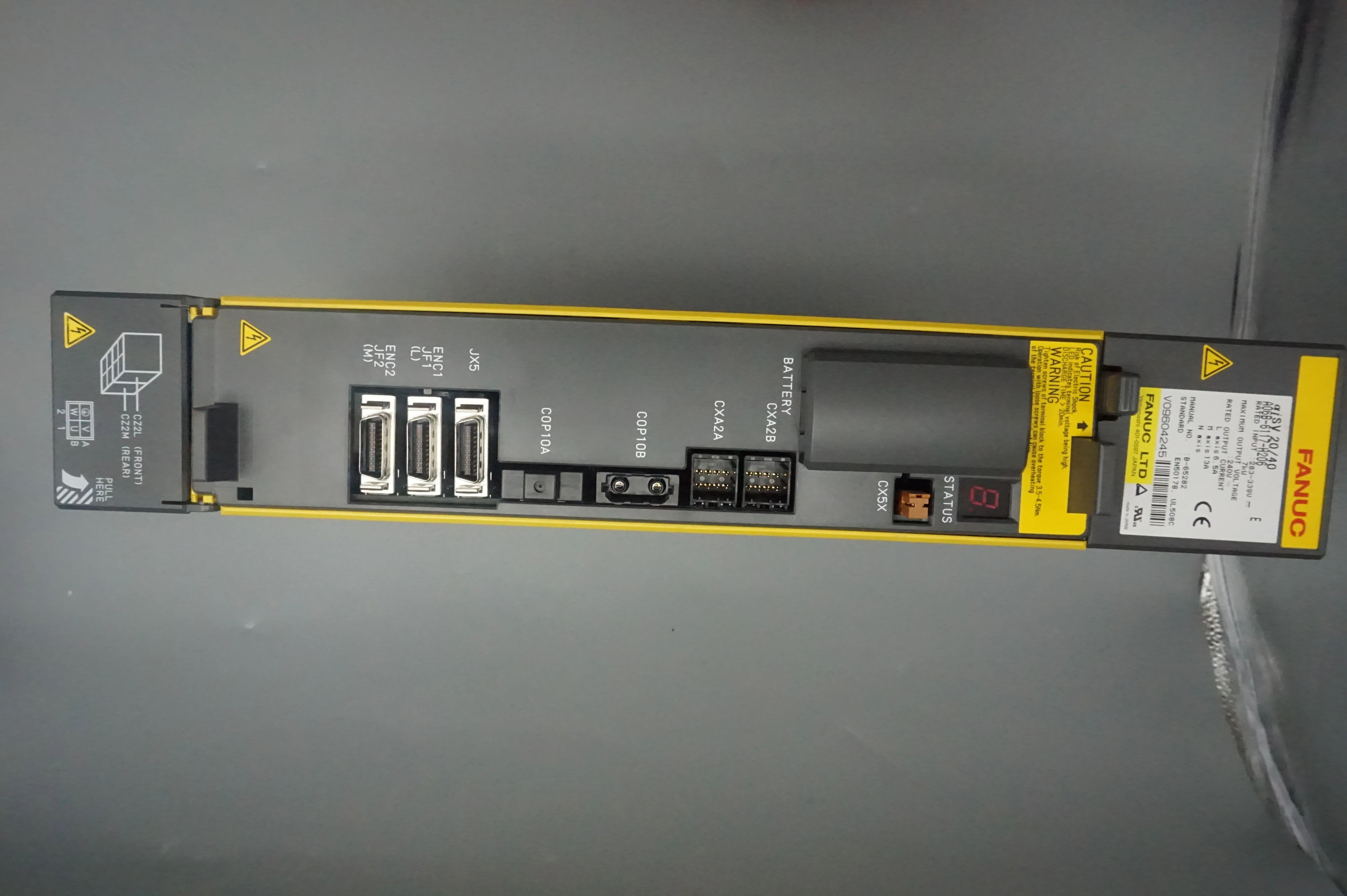 A06B-6117-H206 CNC 기계Fanuc 서보 드라이브 증폭기 모듈