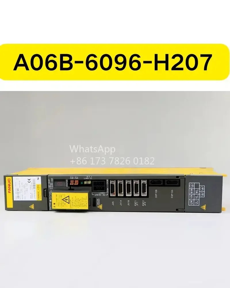 리퍼 FANUC 서보 드라이브 증폭기 모듈 A06B-6096-H207 완료