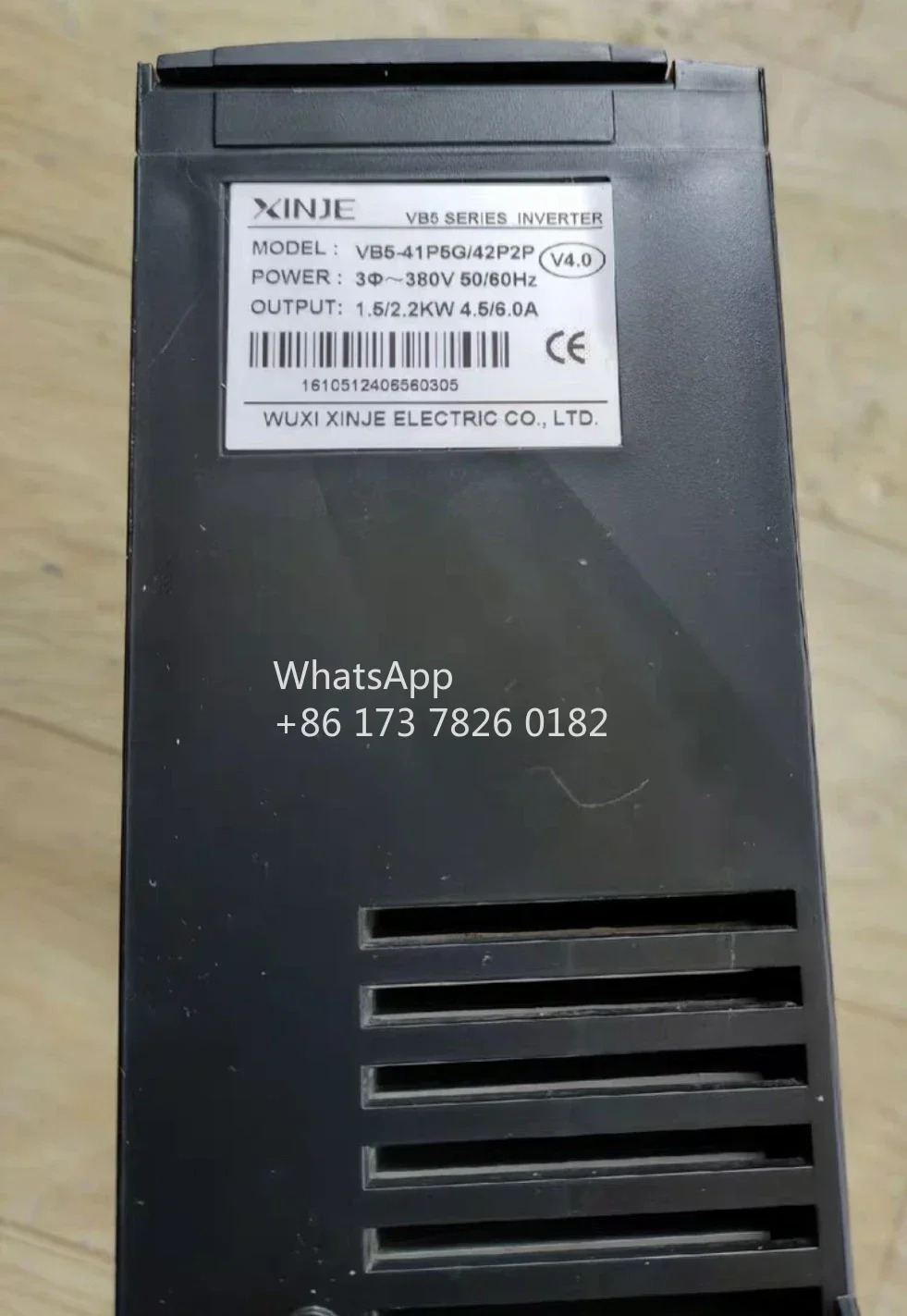 리퍼된 주파수 변환기 VB5-41P5G-42P2P 1.5-2.2 KW380V