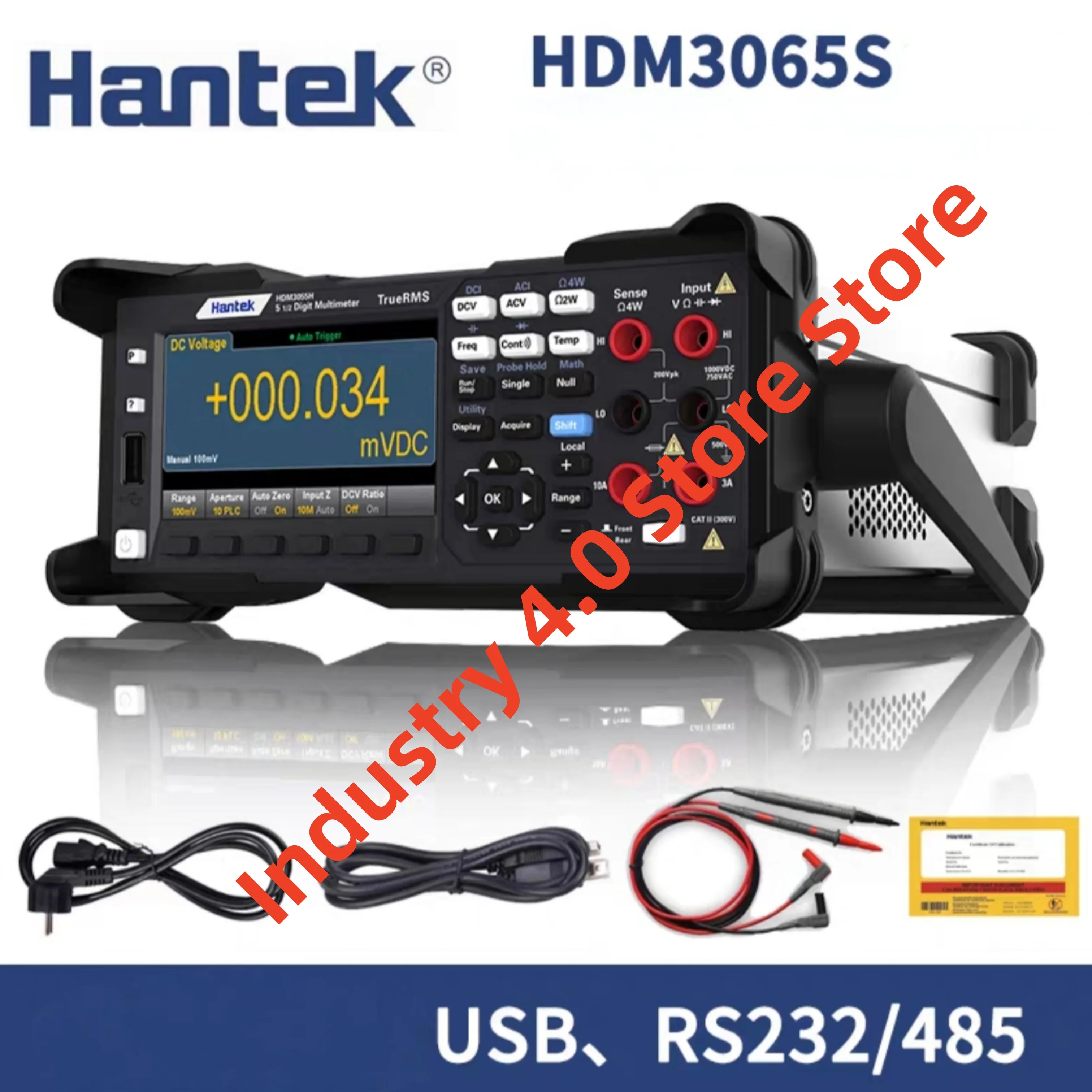 Hantek HDM3065S 6비트 반고정밀 디지털 데스크탑 멀티미터 원본