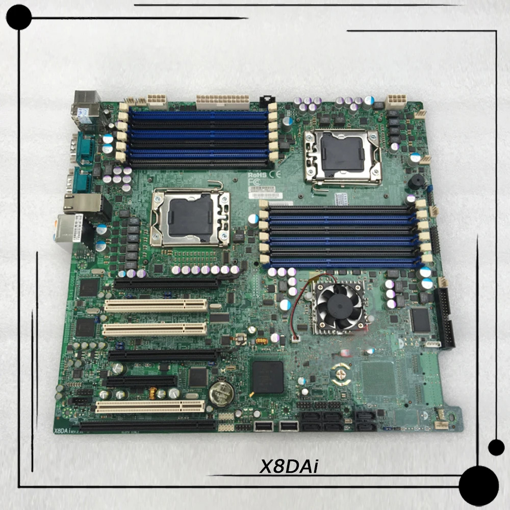 Supermicro 서버 마더보드 X58 LGA 1366 지원 프로세서 5600/5500 시리즈 X8DAi용