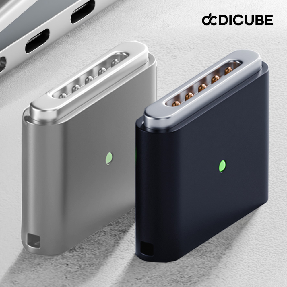 디큐브 USB C타입 OTG 젠더 변환 어댑터 8K 240W USB4 썬더볼트 호환 DAC 오디오 자석 충전 케이블 이미지 7