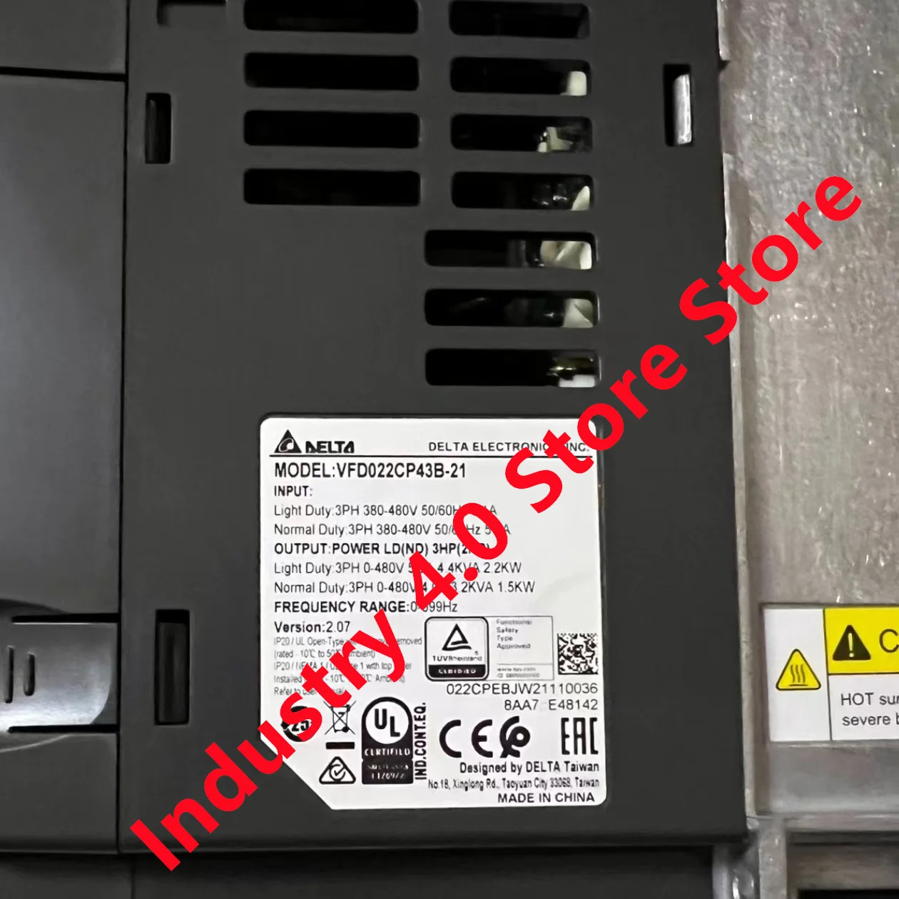 VFD022CP43B-21 VFD037EL43A 오리지널 신