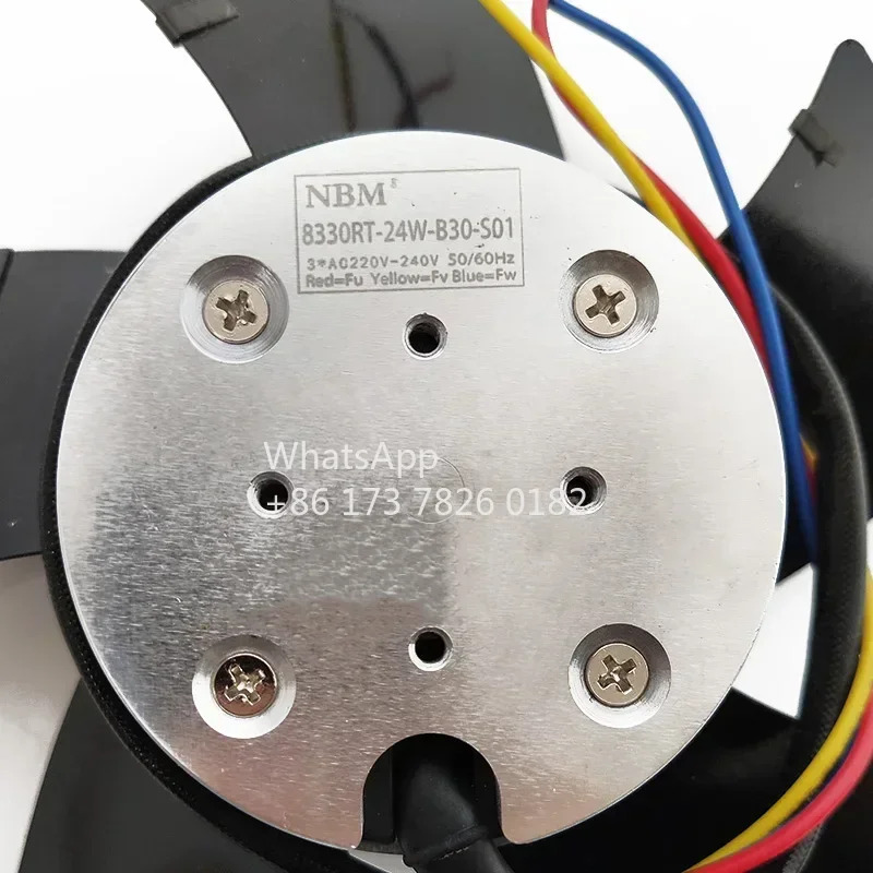 8330RT-24W-B30-S01 AC 240V 3상 NMB 팬 8330PJ 24W B30 S01