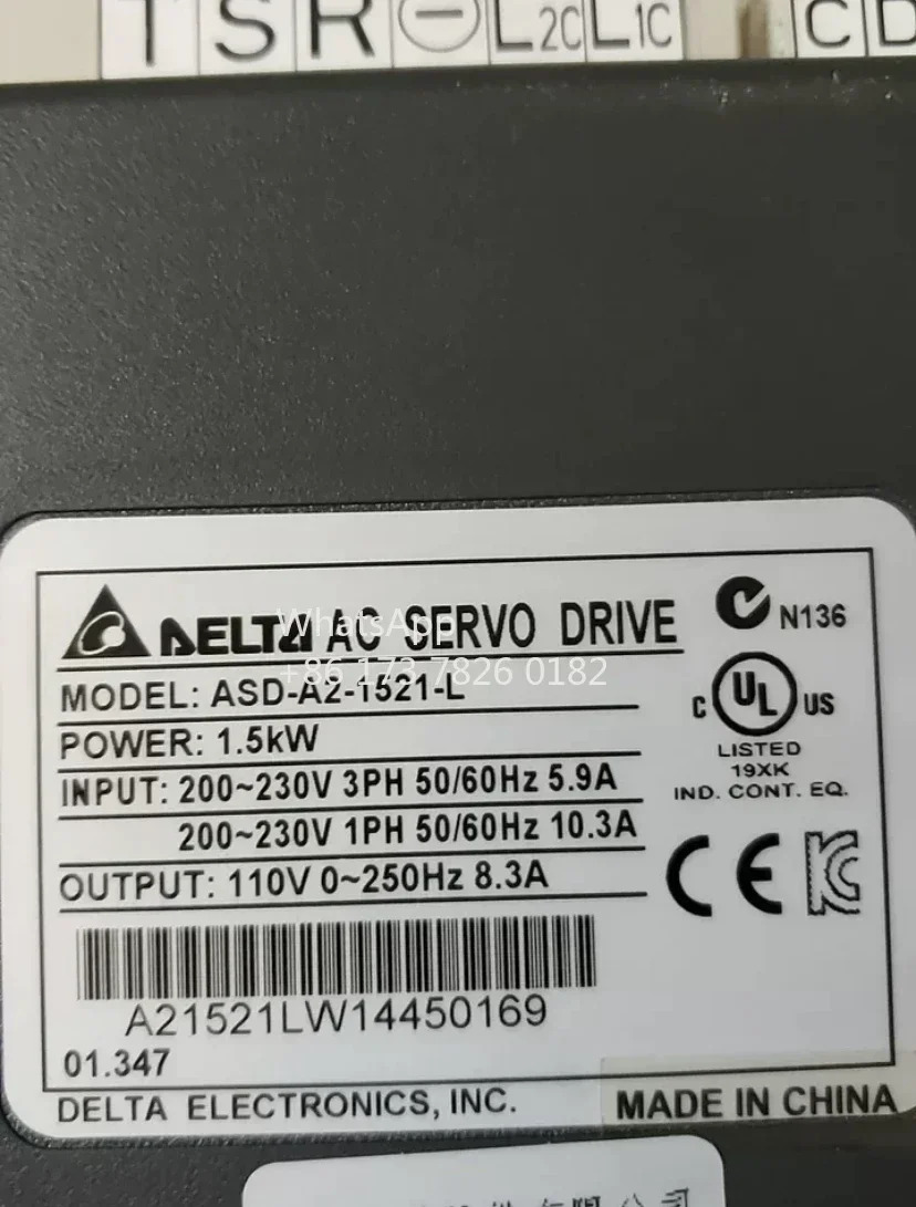 ASD-A2-1521-L 리퍼 서보 드라이브 1.5kw 완료 ok ASD A2 1521 L