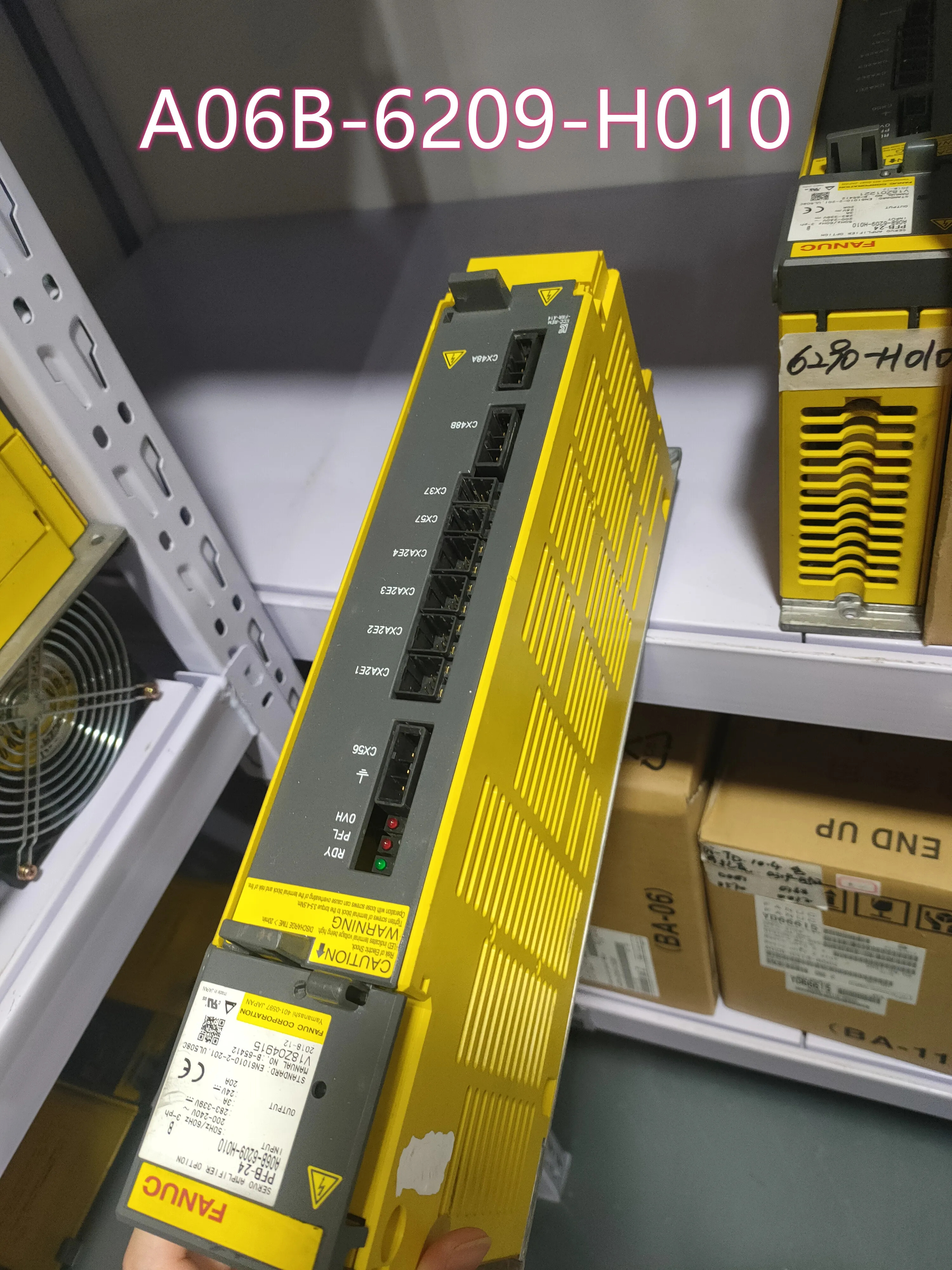 A06B-6209-H010 CNC 시스템FANUC 서보 증폭기 옵션 PFB-24