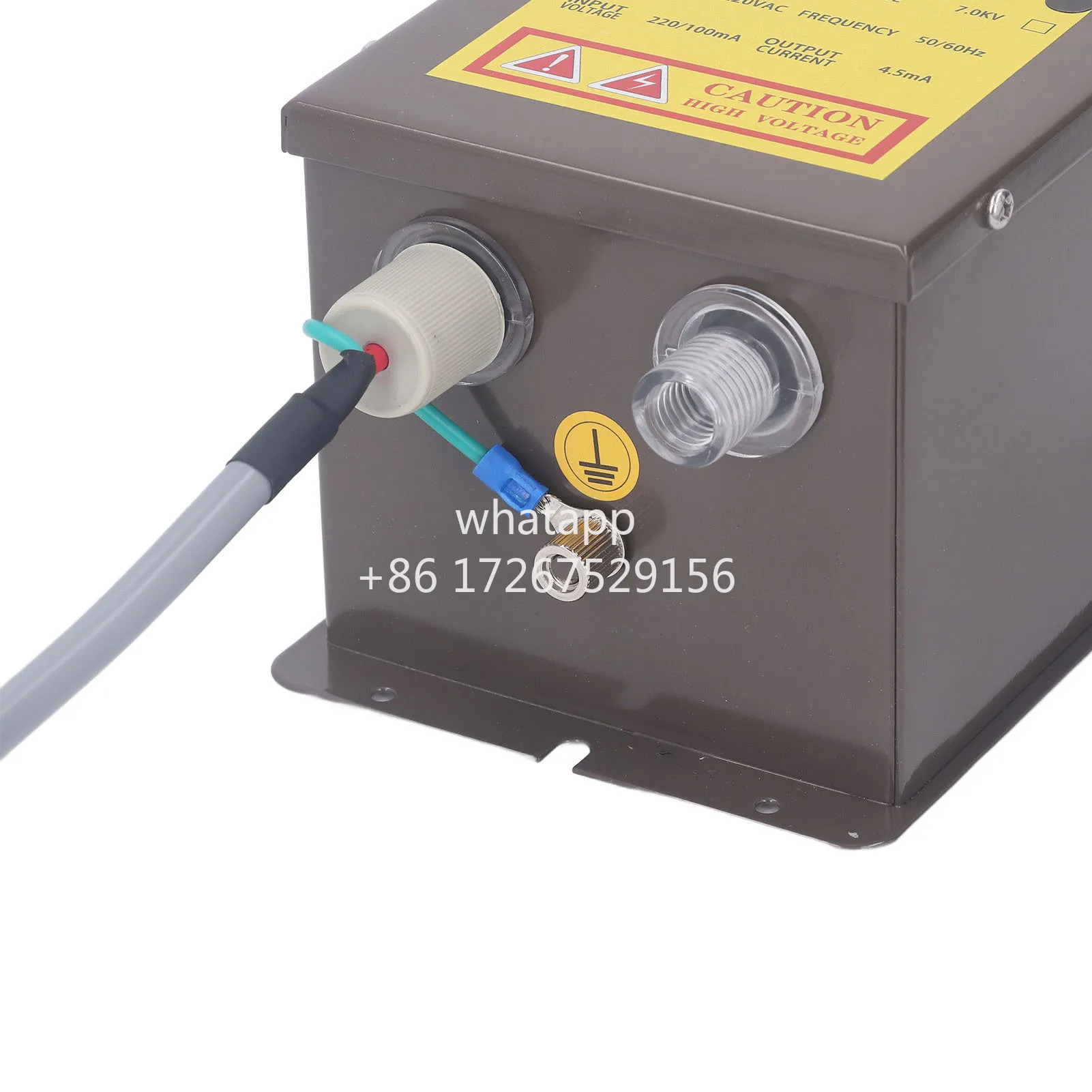 5.6KV 출력 전력 장치박막 복합재정전기 막대 스테인레스 스틸 이온 이온화 에어