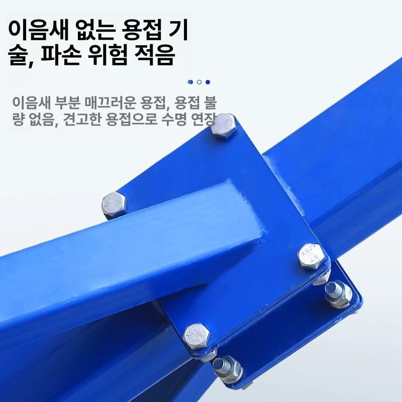 이동식 겐트리크레인 수동 호이스트 공장 리프팅 인양 작업 크레인 - 상세 이미지 3