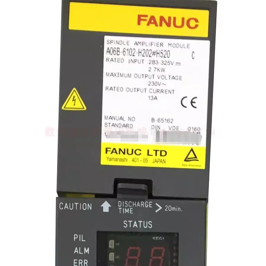 A06B-6102-H202 Fanuc 서보 드라이브 증폭기 모듈 리퍼 완료 A06B6102H202