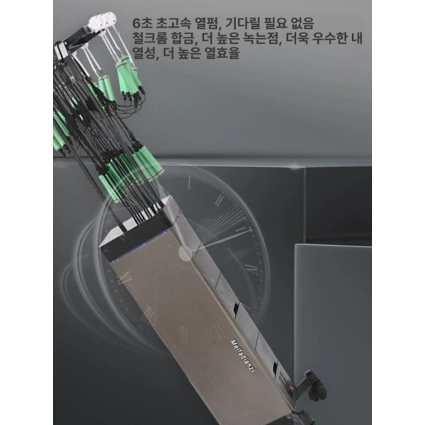 전문가용 스마트 디지털 열펌기 펌기계 온도조절 24V LCD A 24V 다리미 무선_봉지 - 상세 이미지 5