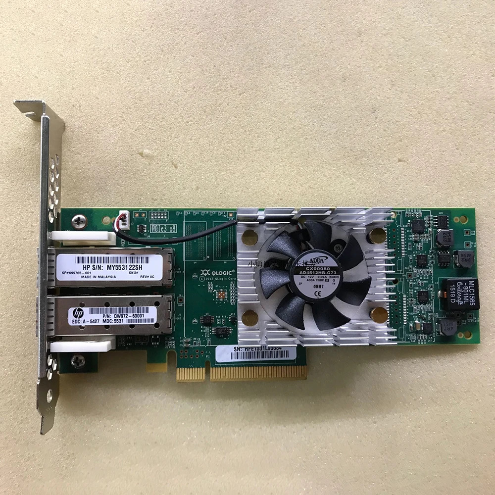 hp호환 QW972A경우 699765 -001 SN1000Q 16Gb 듀얼 포트 광섬유 카드 QLE2662-hp호환