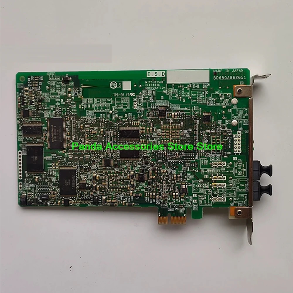 PLC 광섬유 통신 보드 Q81BD-J71GP21-SX카드