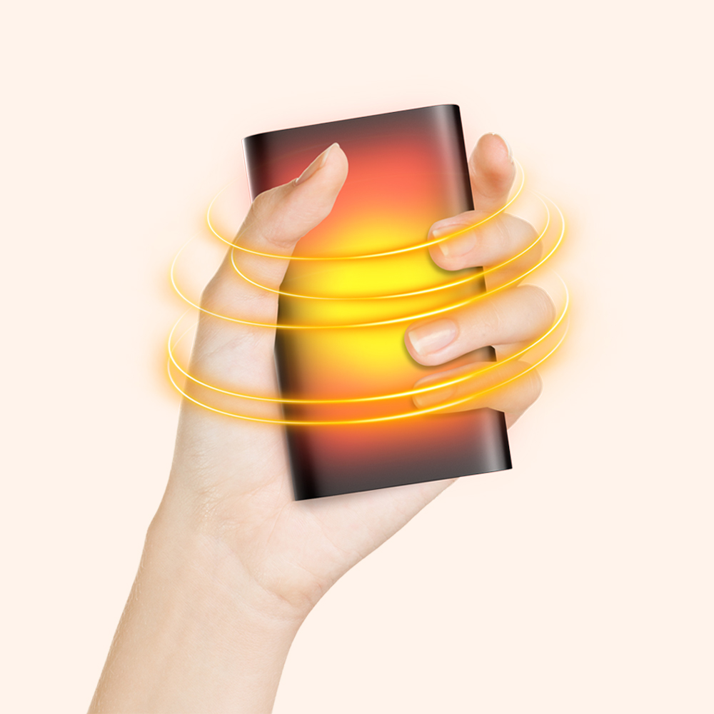 애니클리어 HOT1 고속충전 USB 전기손난로 겸용 보조배터리 휴대용 손난로 겨울방한템 - 상세 이미지 3