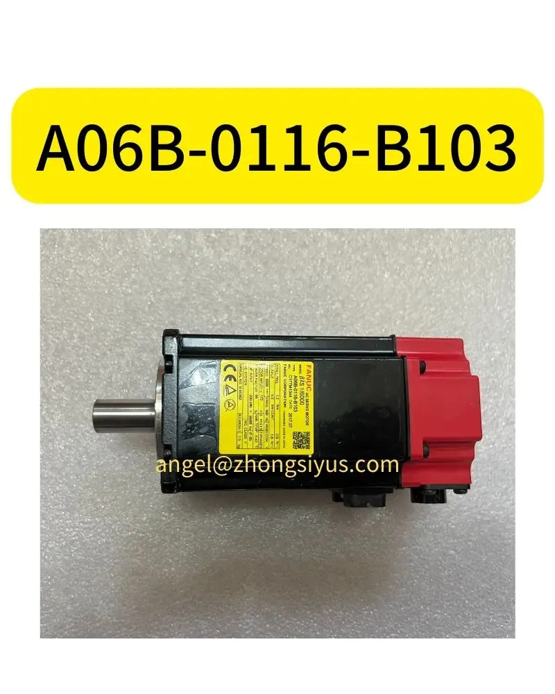 A06B-0116-B103 FANUC 서보모터 CNC 예비 부품