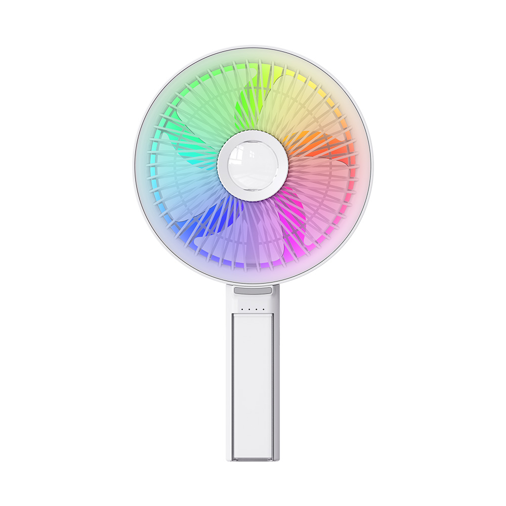 젤리타이거 빅팬 폴더블 휴대용 선풍기 팬팬라이트 LED 13컬러 접이식 - 상품 이미지